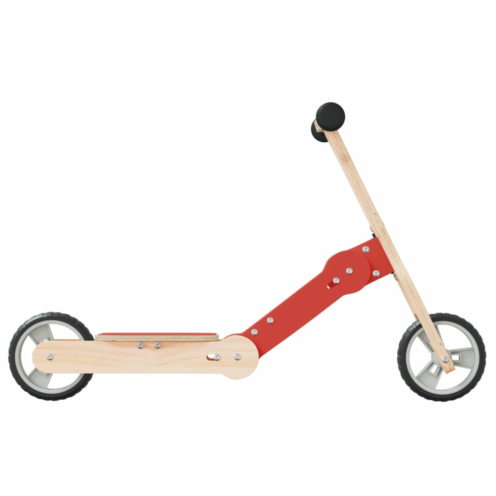 Trottinette pour enfants 2-in-1 rouge