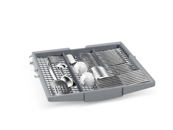 Bosch SMV2HVX02E - Opvaskemaskine - Sort, Rustfrit stål