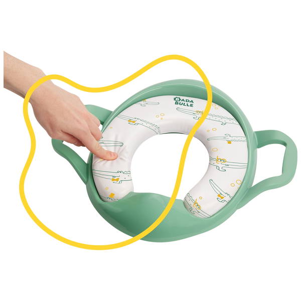 badabullebadabulle   Toilettensitz für Kinder grün