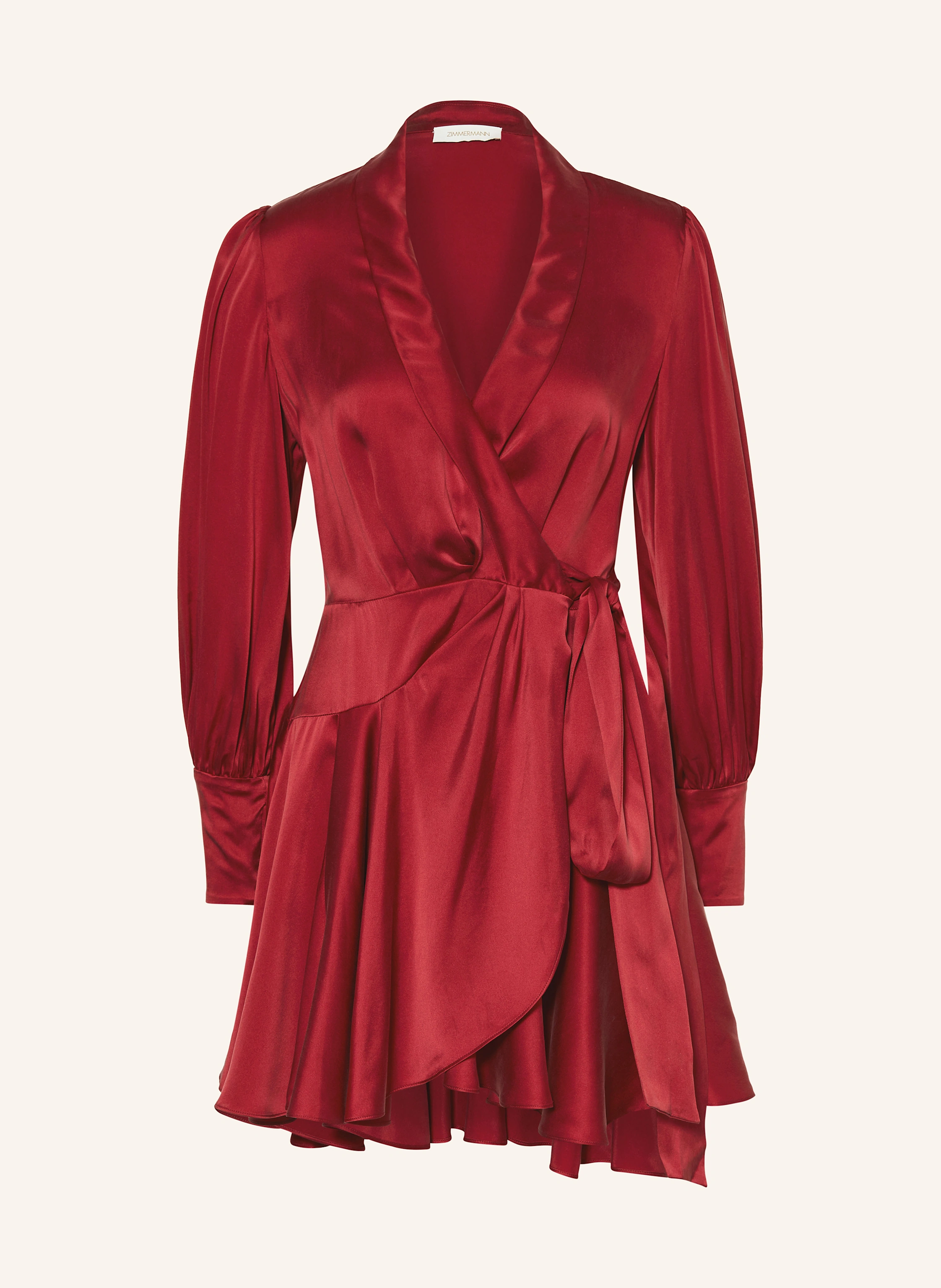 ZIMMERMANN Wickelkleid aus Seide