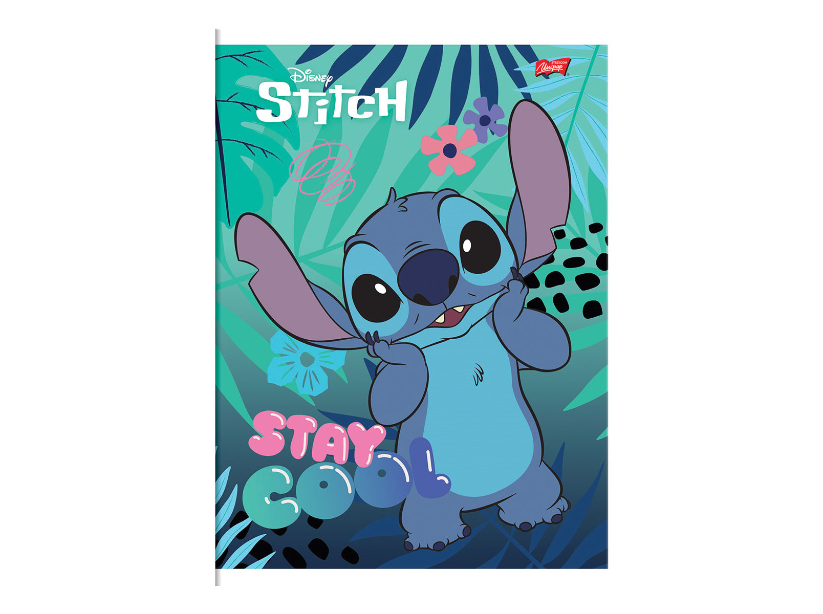 CADERNO AGRAFADO PAUTADO A4 STITCH 80 FOLHAS