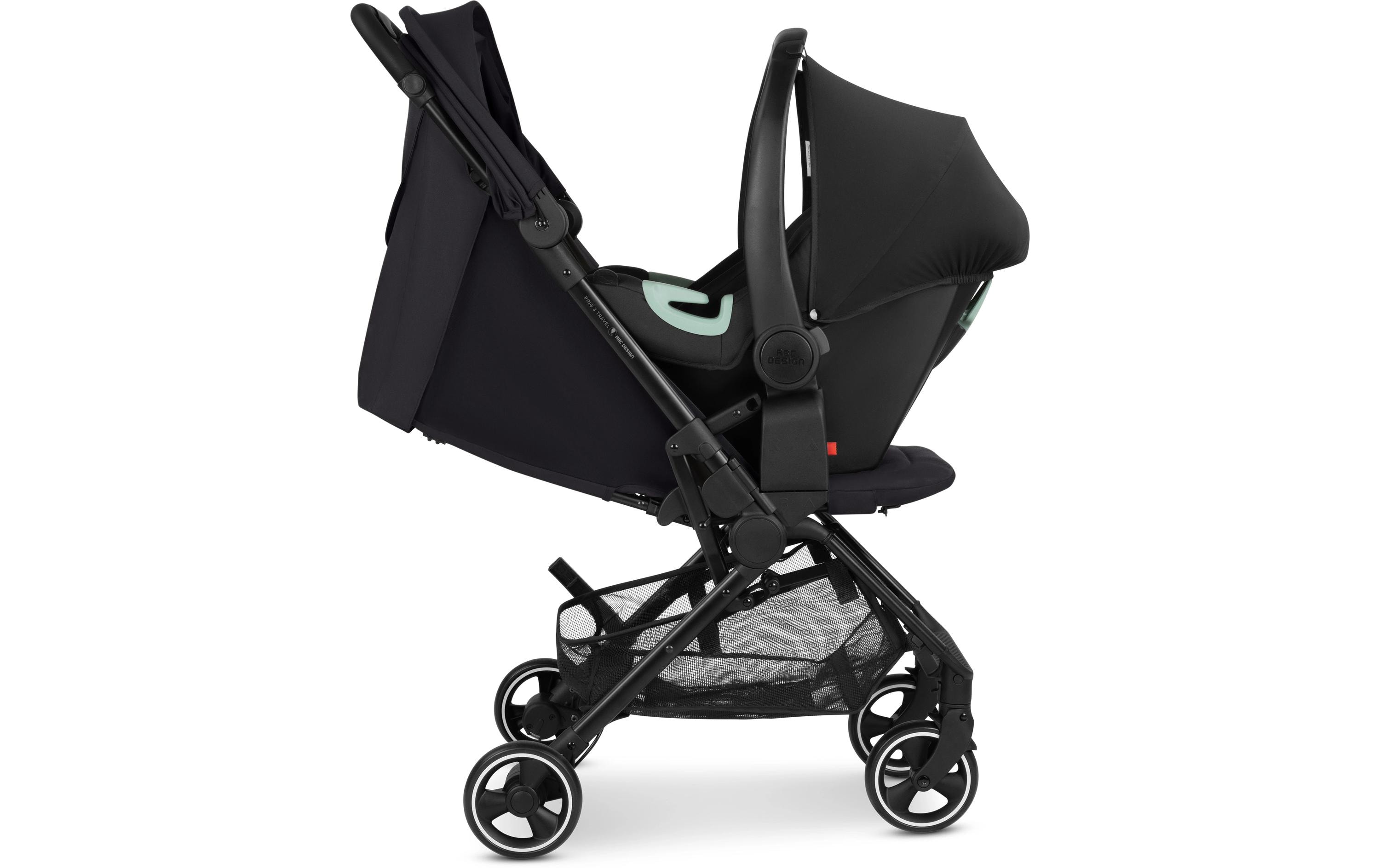 Buggy Ping 3 Travel Coal<br>Kleiner und leichter Reisebuggy