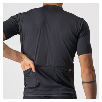Maillot Manches Courtes Castelli Unlimited Allroad Gris