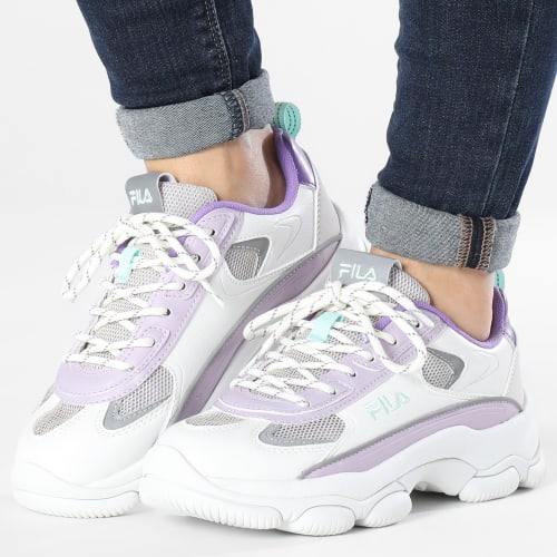 Baskets Femme Strada Lucid FFW0192 White Fair Orchid