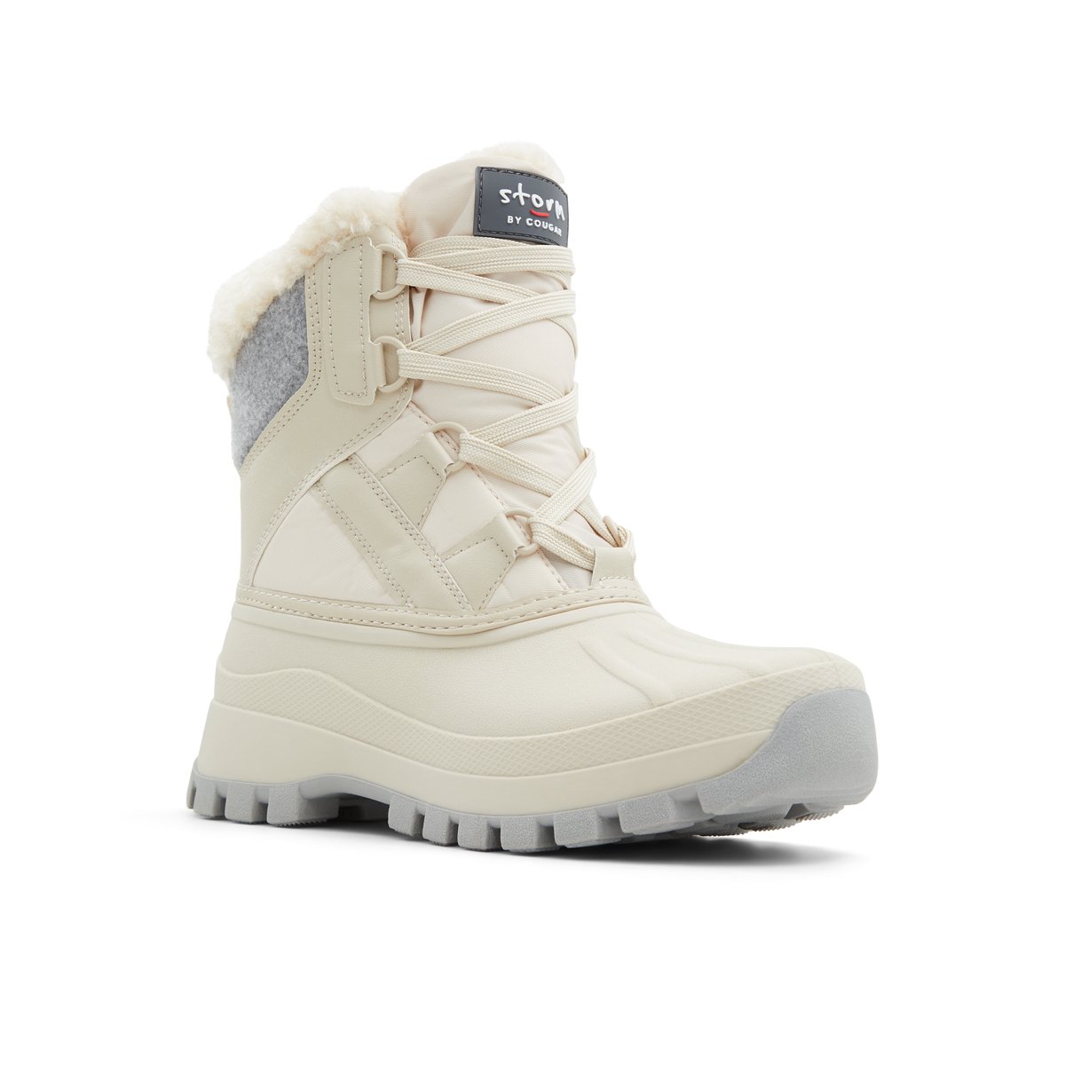 STORM BY COUGAR-Fury-Bottillon d'hiver - Semelle tracteur - Autre Beige