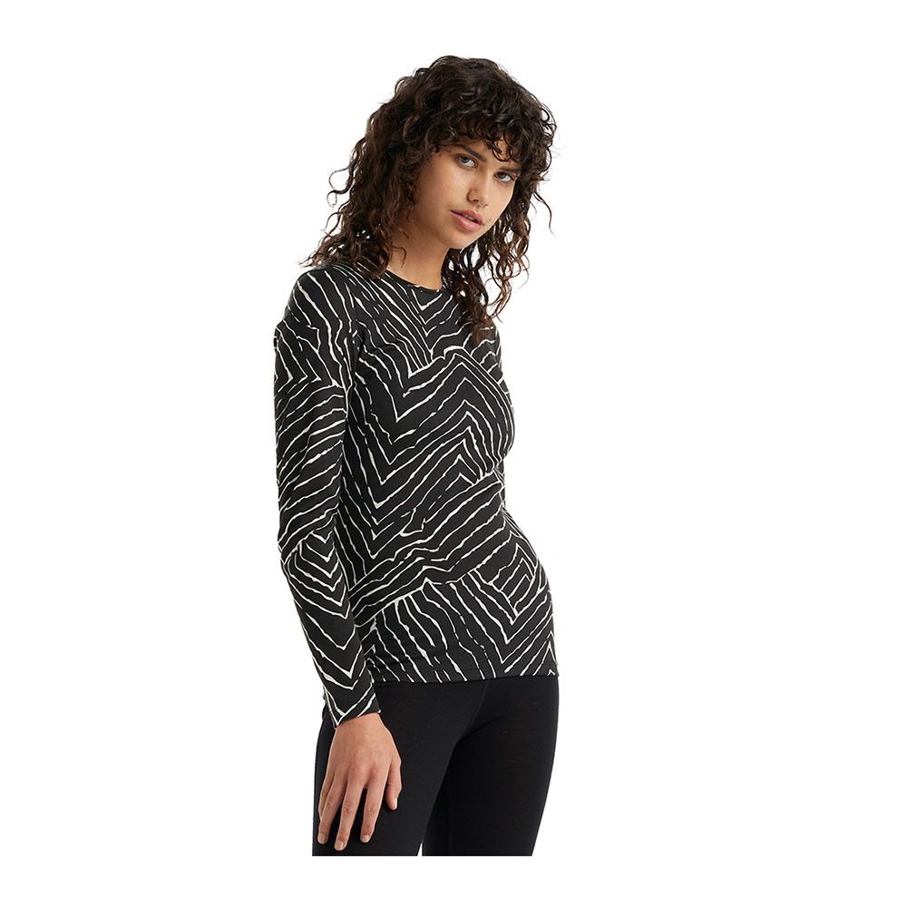 Icebreaker 200 OASIS MERINO - Sous-couche Femme black