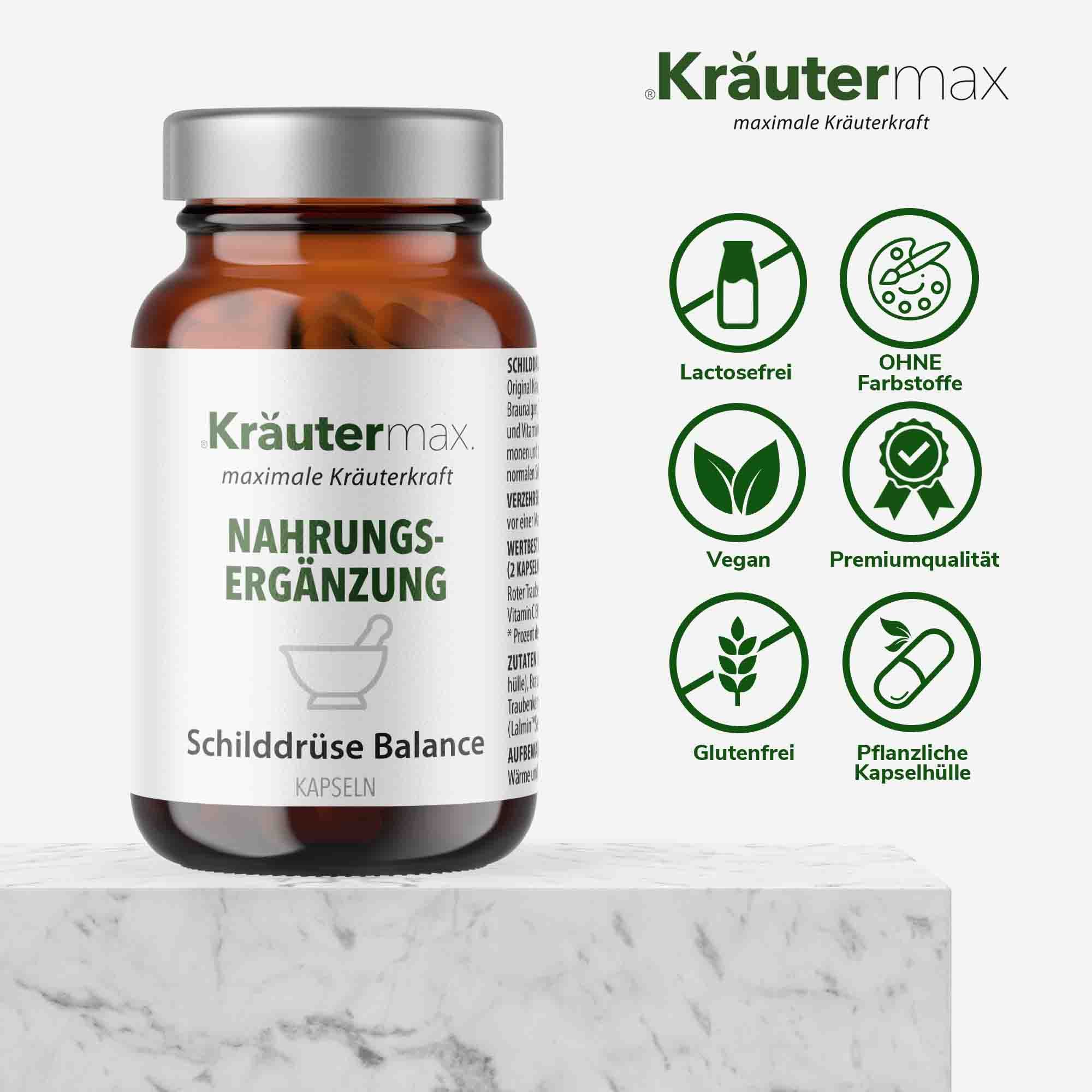 Kräutermax Schilddrüse Balance Kapseln