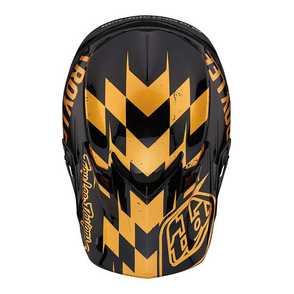 Troy Lee Designs - Casque SE4 Polyacrylite Raceshop Noir / Or