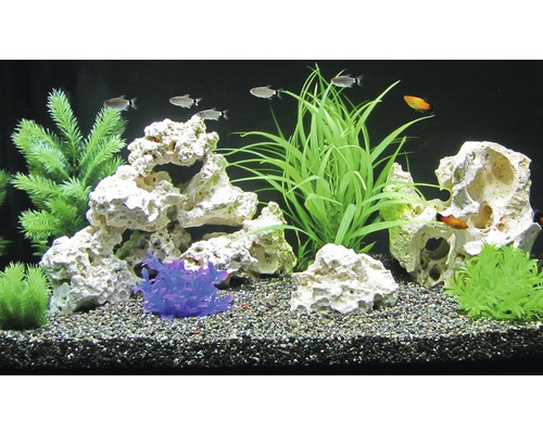 Aquarium decoratie steen Zanzibar Rock medium 1 stuk