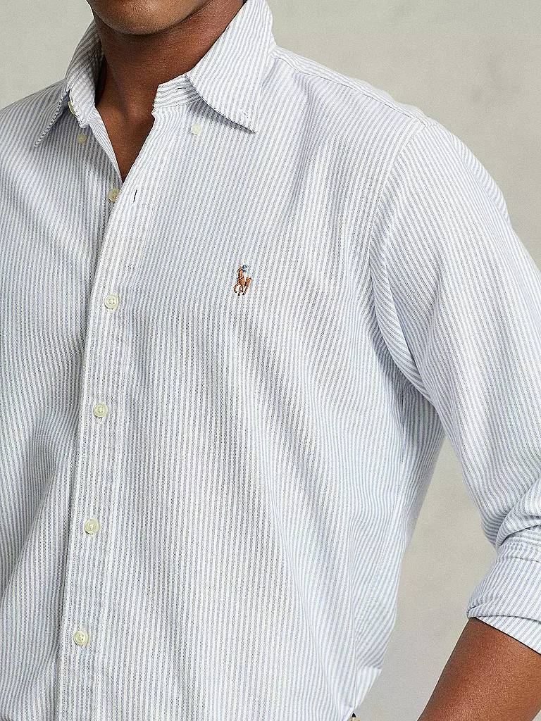 POLO RALPH LAUREN Hemd Slim Fit blau