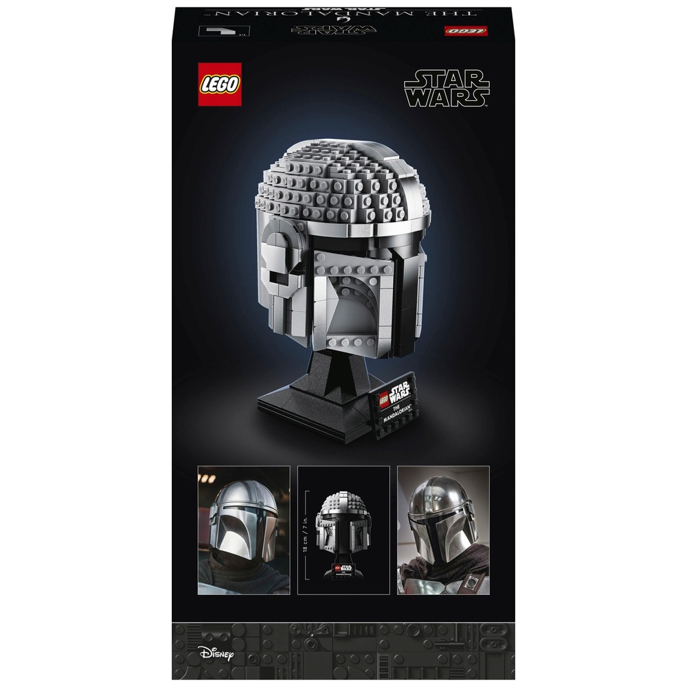 LEGO Star Wars 75328 The Mandalorian Helm Modellset für Erwachsene