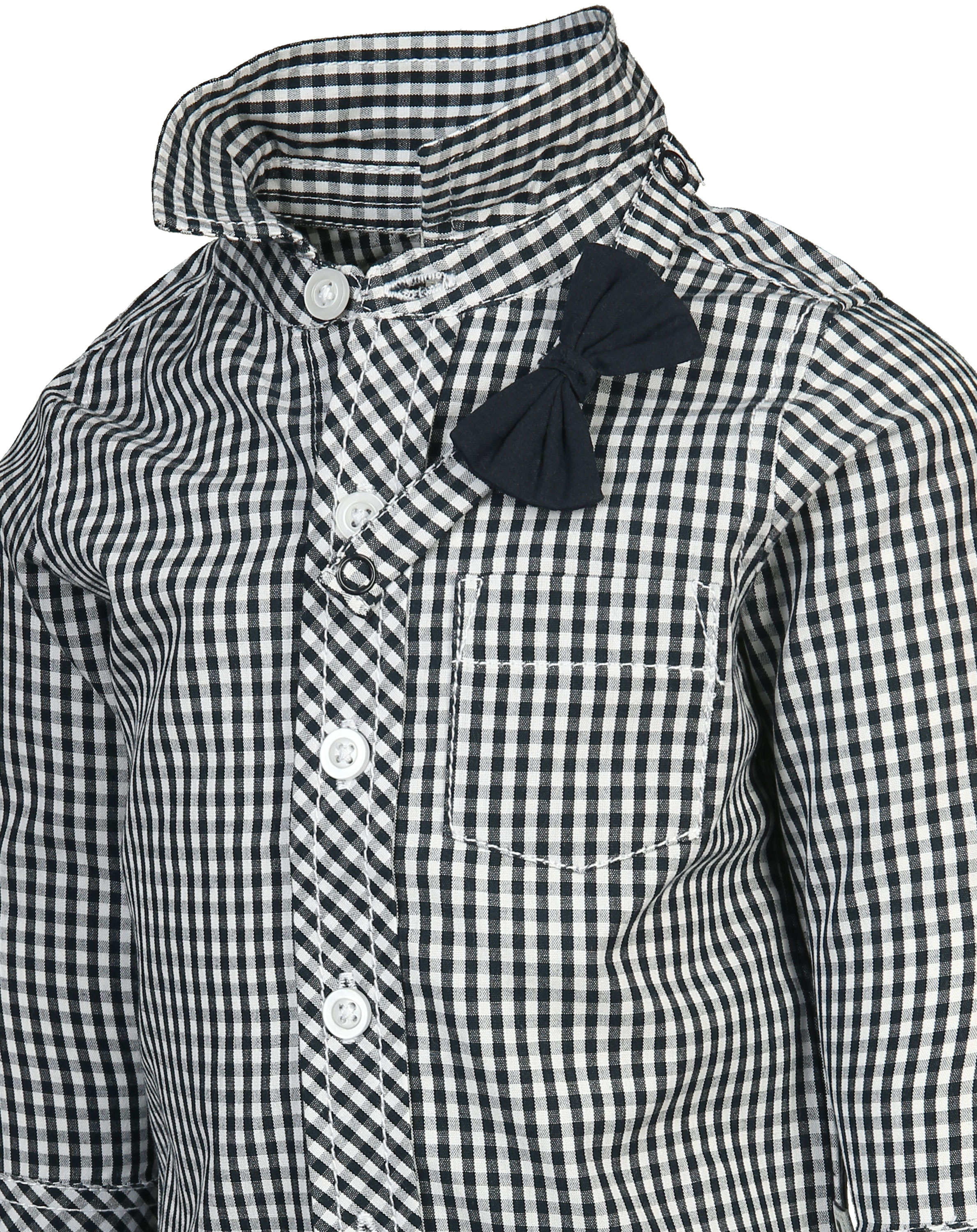 Langarmhemd CLASSIC BOYS mit Fliege in marine