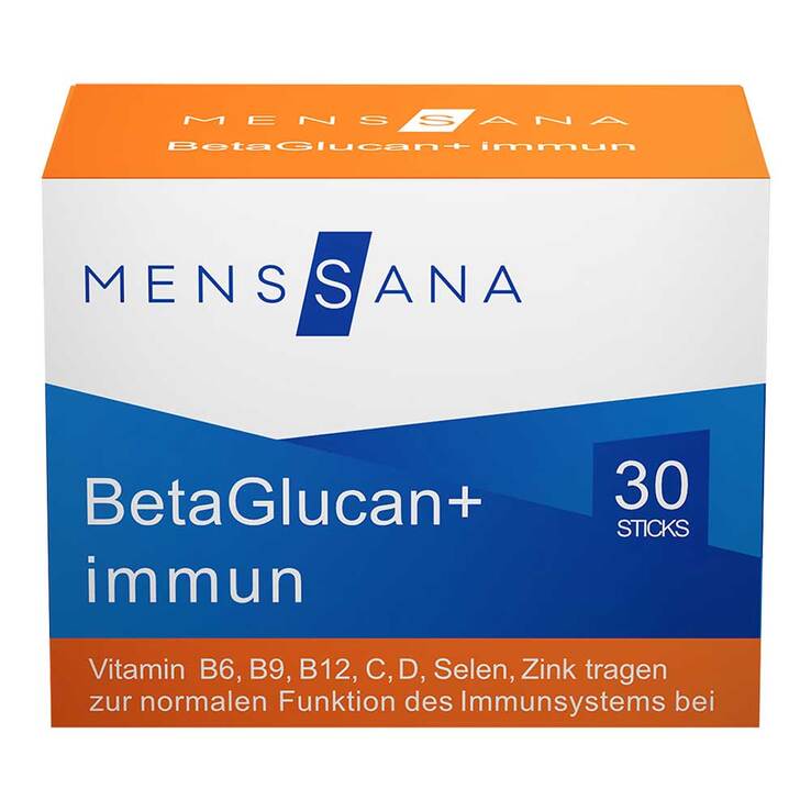 Betaglucan + Immun Menssana Pulver, 30 St