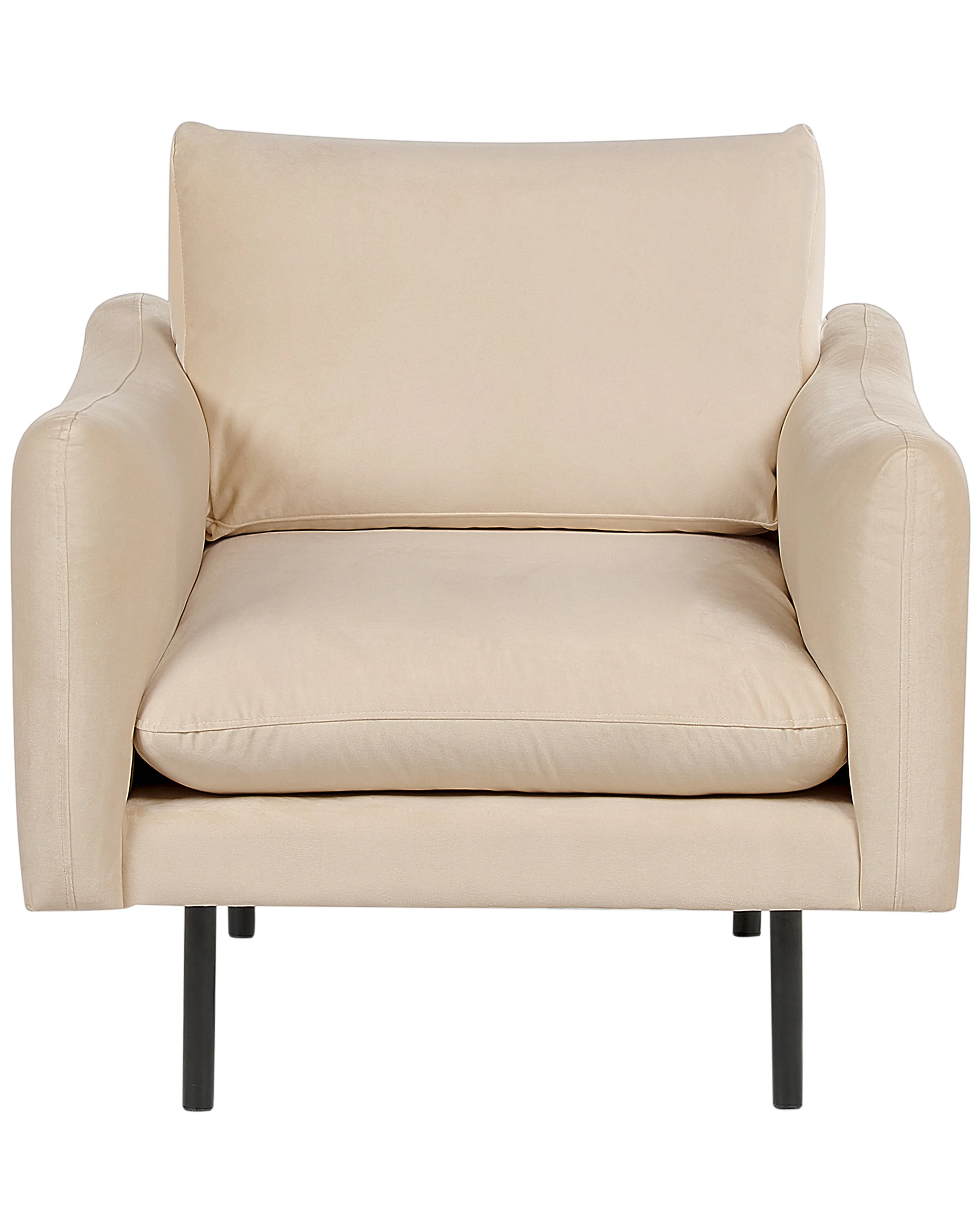 Fauteuil VINTERBRO Fluweel Beige