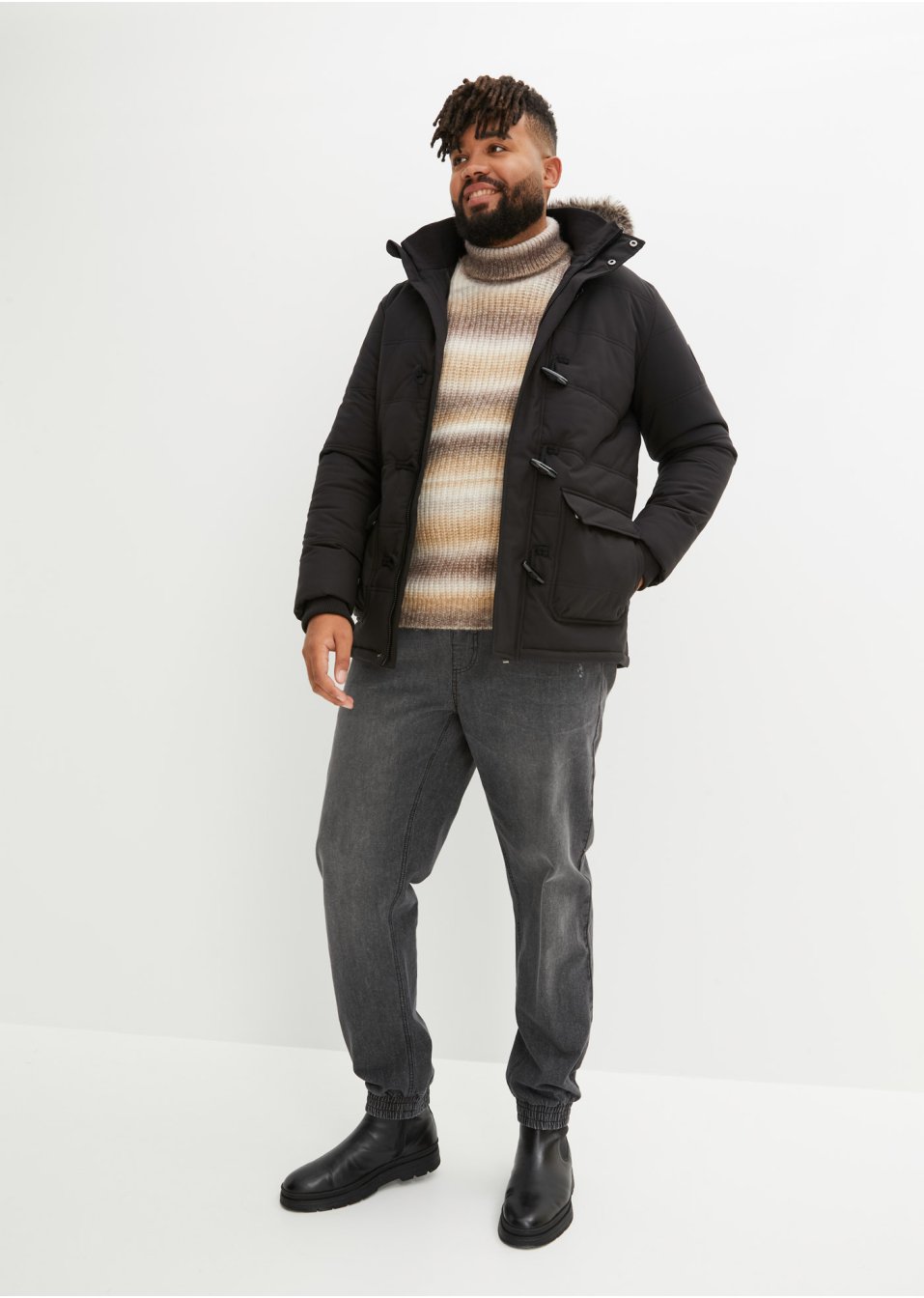 Veste d'hiver fonctionnelle matelassée