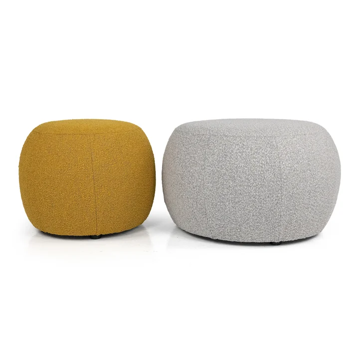 Studio Zondag - Maan Pouf, Ø 80 cm, senf