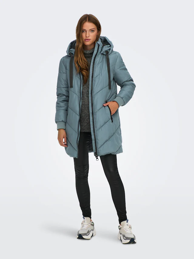 JDY Steppmantel »JDYSKYLAR LIFE HOOD JACKET OTW NOOS«