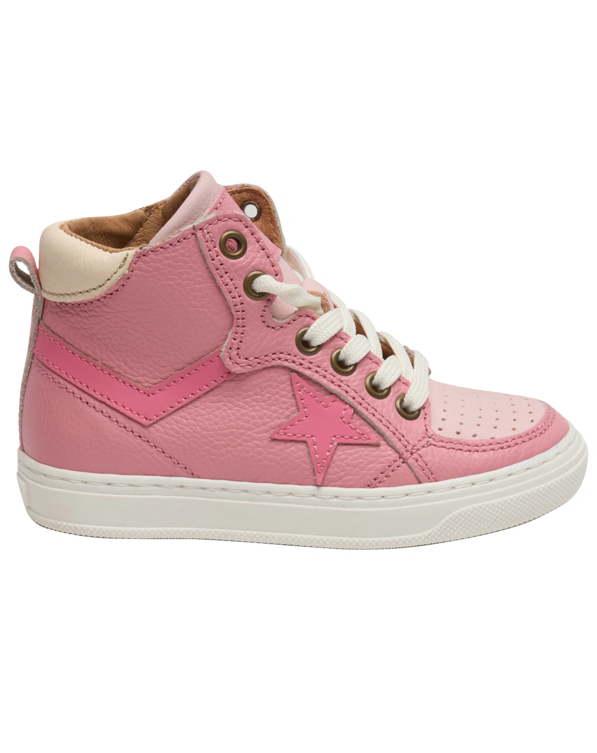 Schnür-Sneaker ISAK hoch in bubble gum