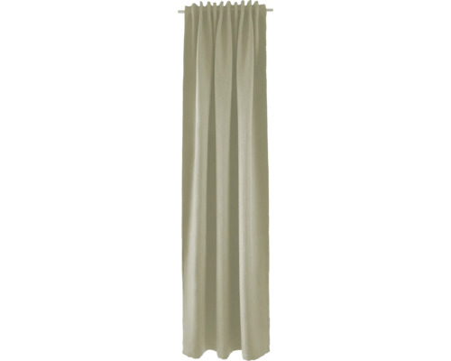 Thermisch gordijn met universele band Bergen crème 140 x 245 cm