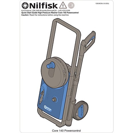 Nilfisk højtryksrenser Core 140-6 Powercontrol