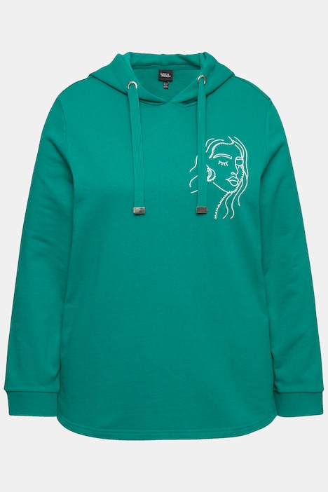 Hoodie, Gesicht, Classic, Kapuze, Langarm