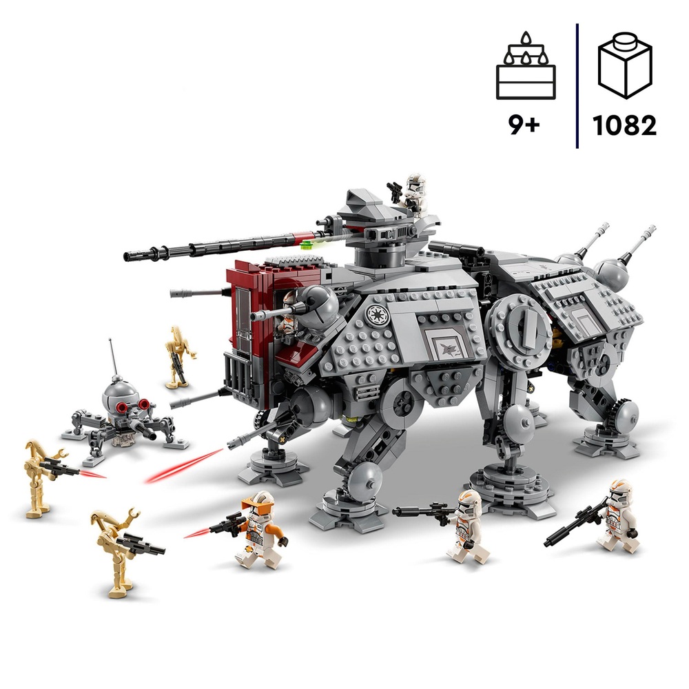 LEGO Star Wars 75337 AT-TE Walker Set mit Droidenfiguren