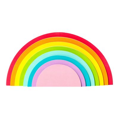 Legami - Bloc-notes autocollant - 12 x 6 cm - rainbow