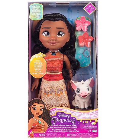 Disney Princess Puppe m. Sound - 38 cm - Vaiana