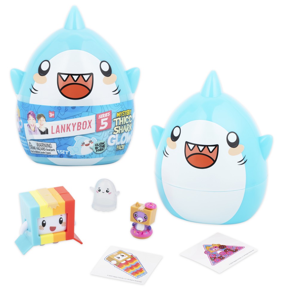 Lankybox - Thicc Shark Glow Pack