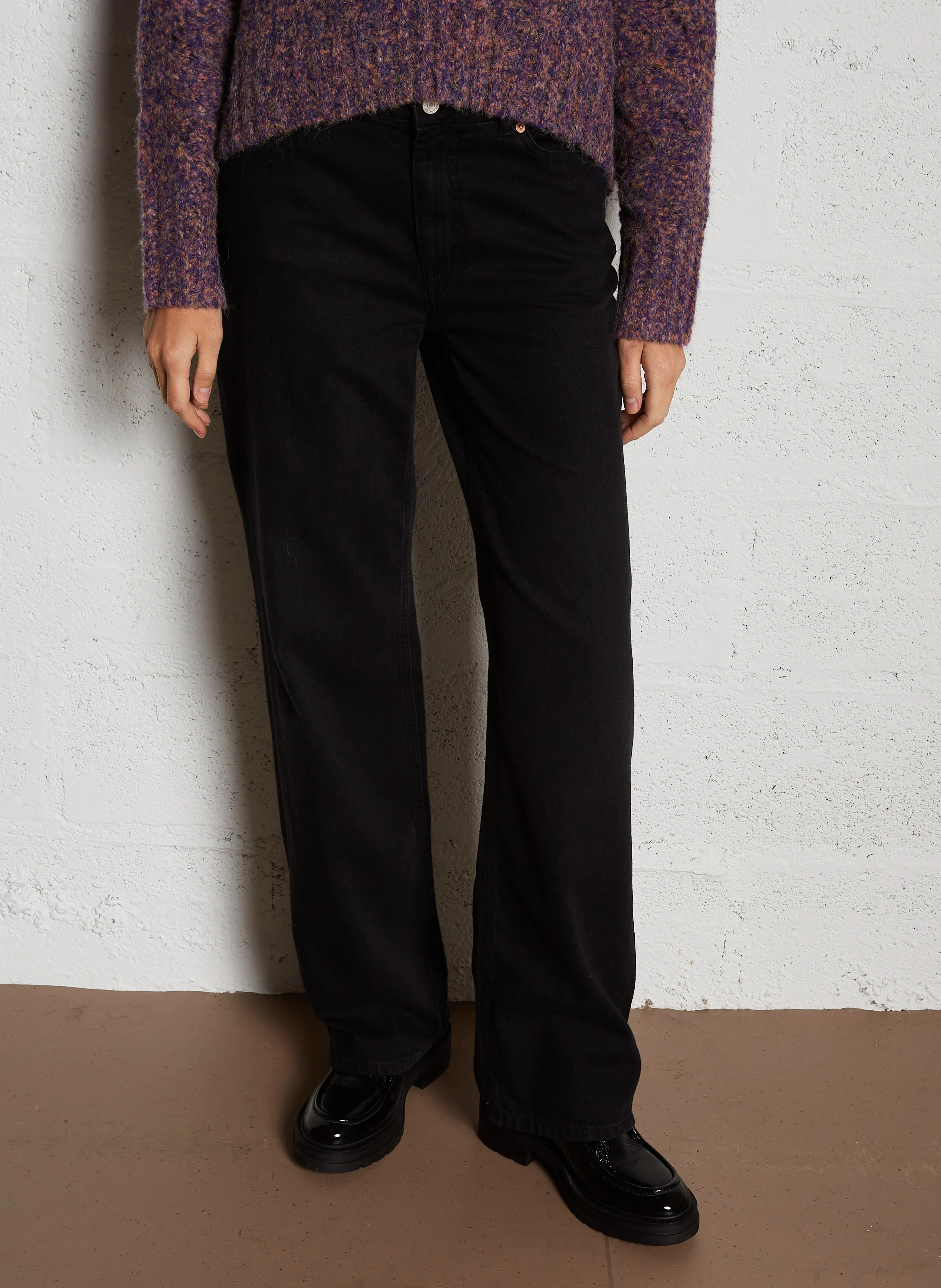 SUFFREN - Jean large en coton | Bleu