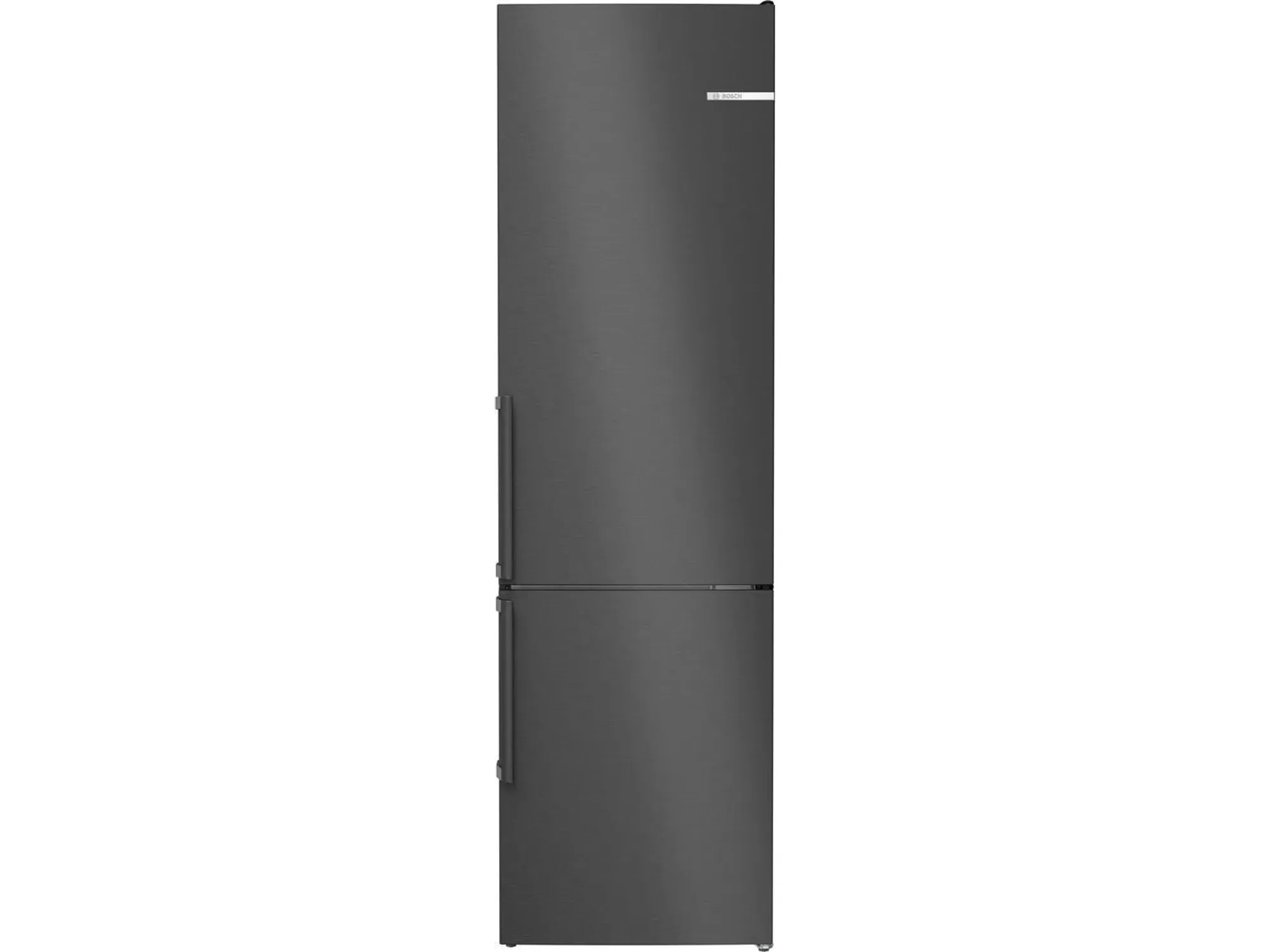 Bosch Serie | 4 KGN39VXCT - Køleskab/fryser - bund-fryser - bredde: 60 cm - dybde: 66.5 cm - højde: 203 cm - 363 liter - Klasse C - sort rustfrit stål