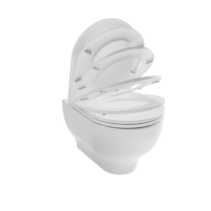 Cuvette WC suspendu compact GoodHome Cavally
