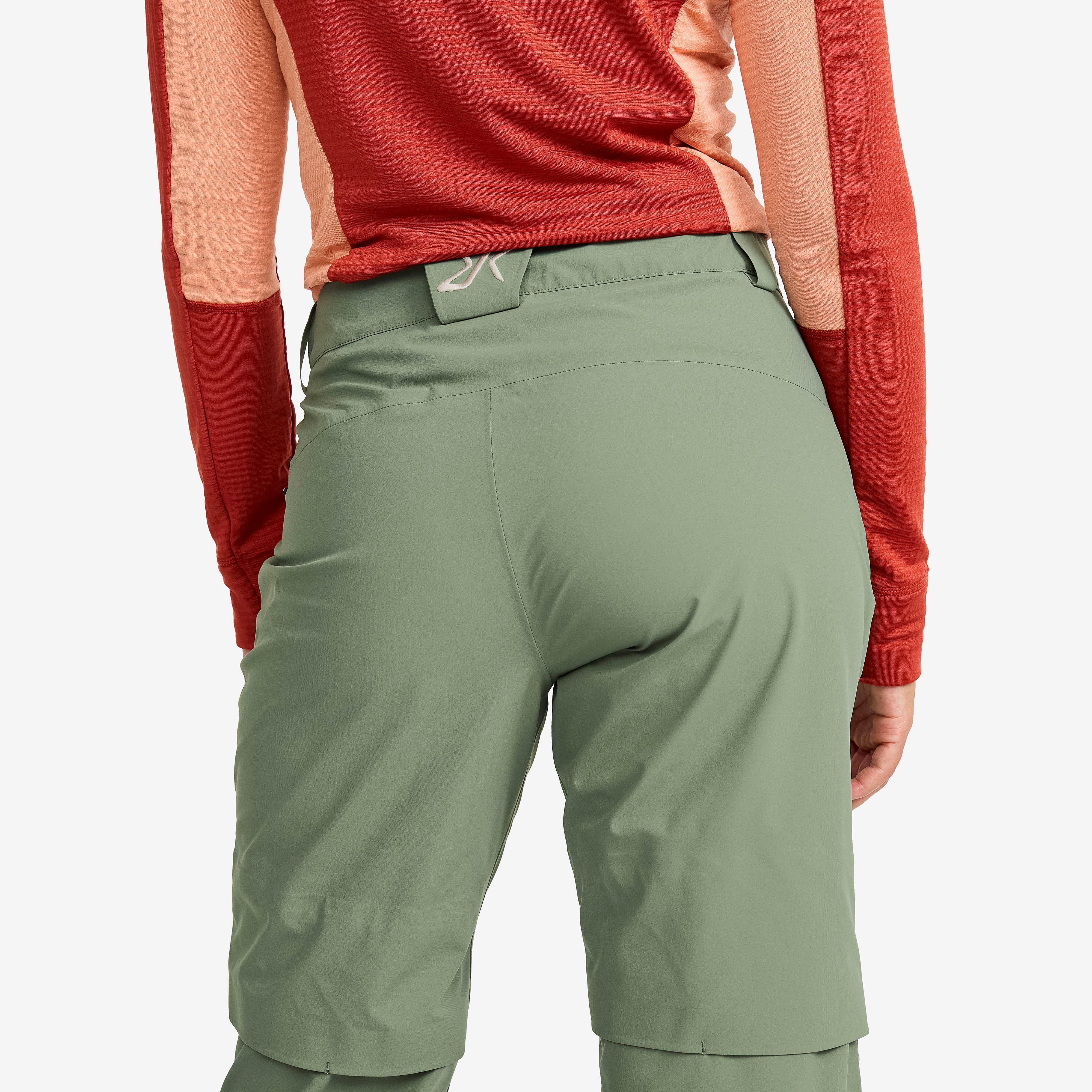 Cloud 3L Shell Pants Dame Dusty Green