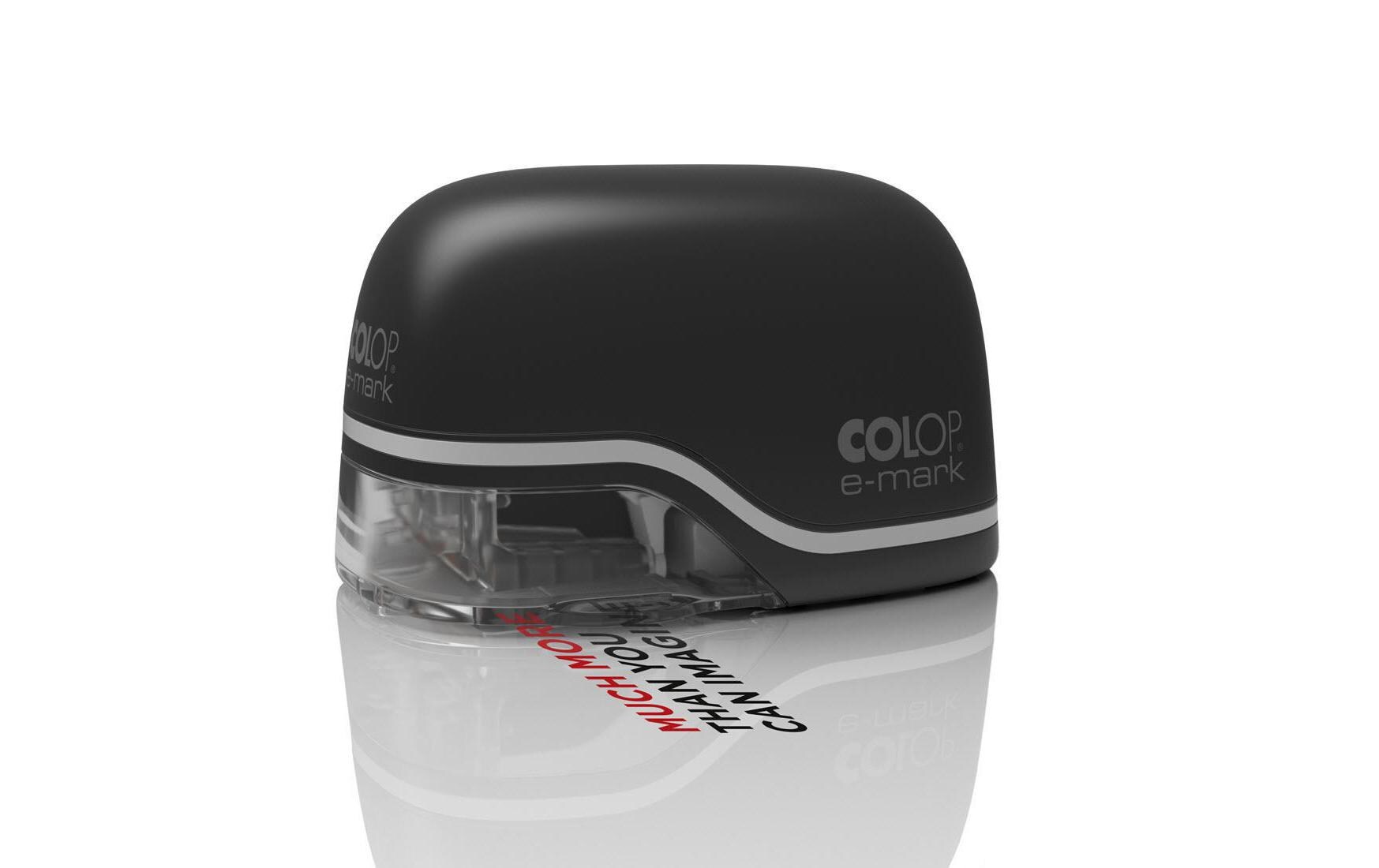 Beschriftungsgerät COLOP e-mark Schwarz<br>Colop e-mark – Eine neue Ära für Stempel