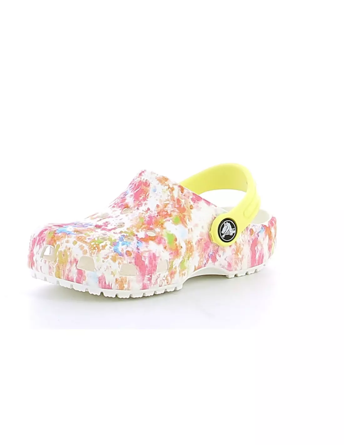 CROCS CROBAND CLASSIC TIE-DYE - Sandales & nu-pieds Orange