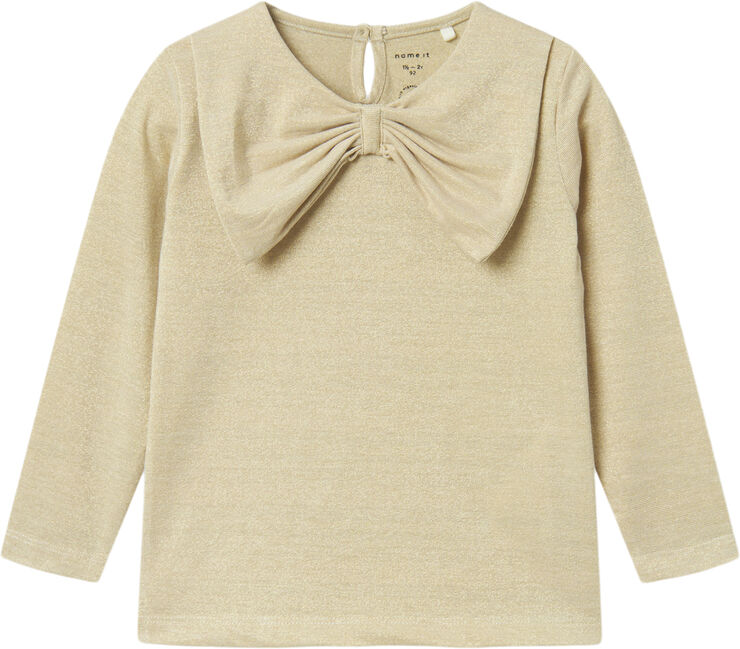 Name It NMFRNANNA LS TOP Frosted almond