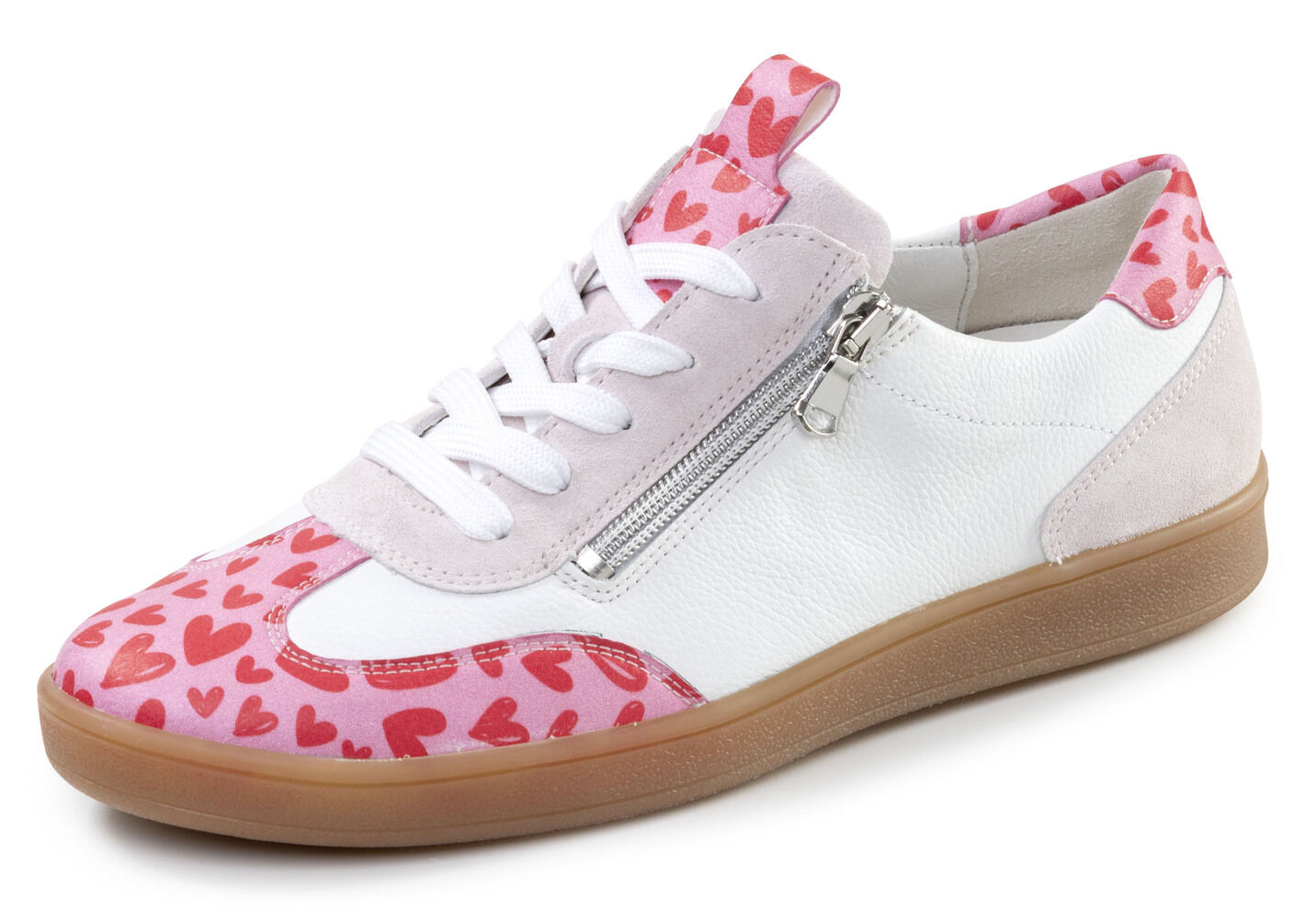 Waldläufer, modische Damen-Sneaker, Weite H, mit herausnehmbarem Fussbett