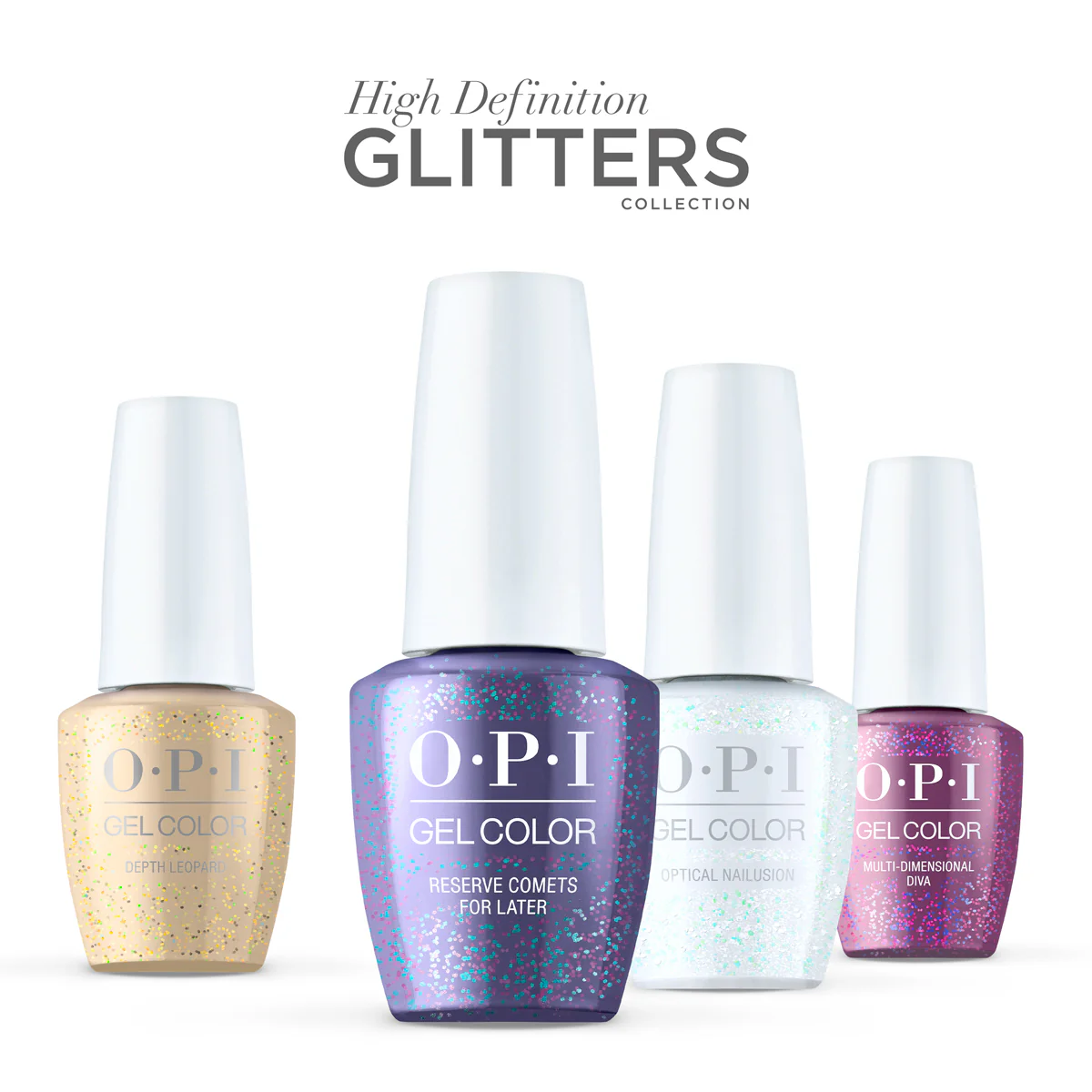 Vernis à ongles semi-permanents Collection Glitters Gel Color 15ml