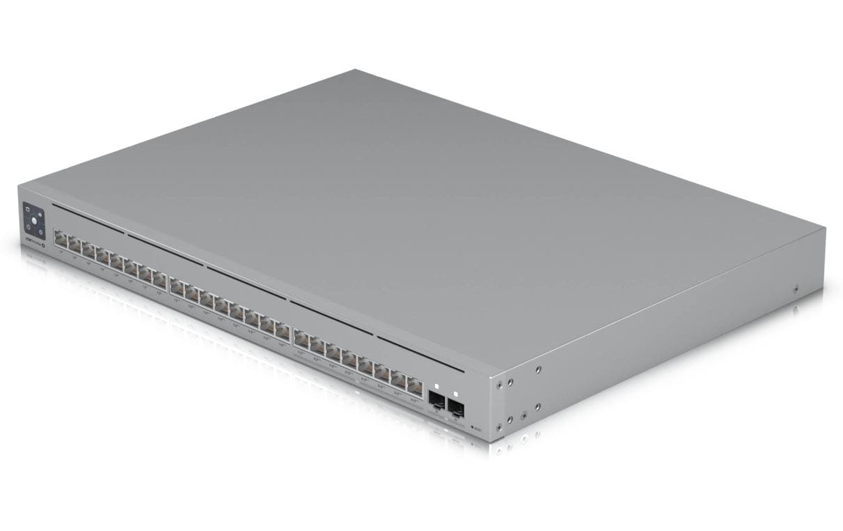 PoE++ Switch UniFi USW-Pro-Max-24-PoE 26 Port<br>Ein Layer-3-Etherlighting-Switch mit 24 Anschlüssen und PoE++-Ausgang mit hoher Leistung