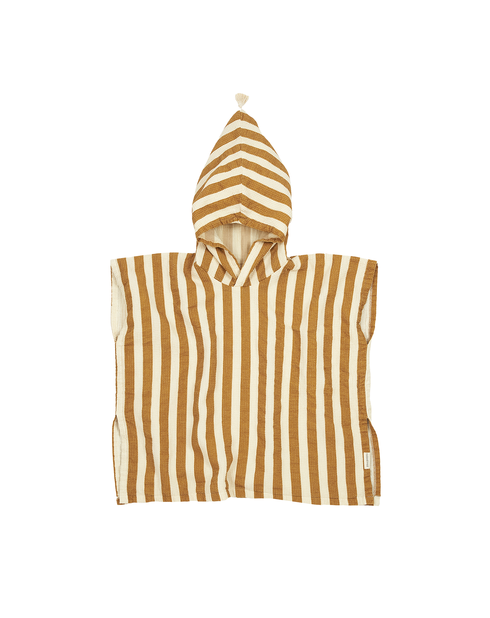 Poncho de plage 1-3y doublure en gaze de coton portofino | Beige