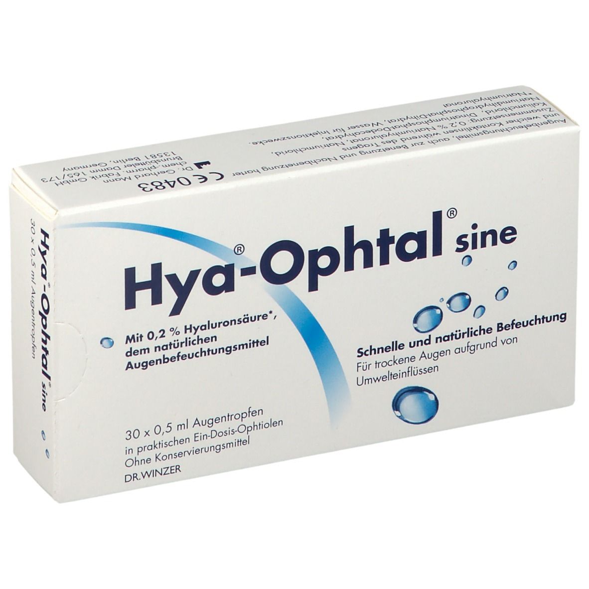 Hya®-Ophtal® sine