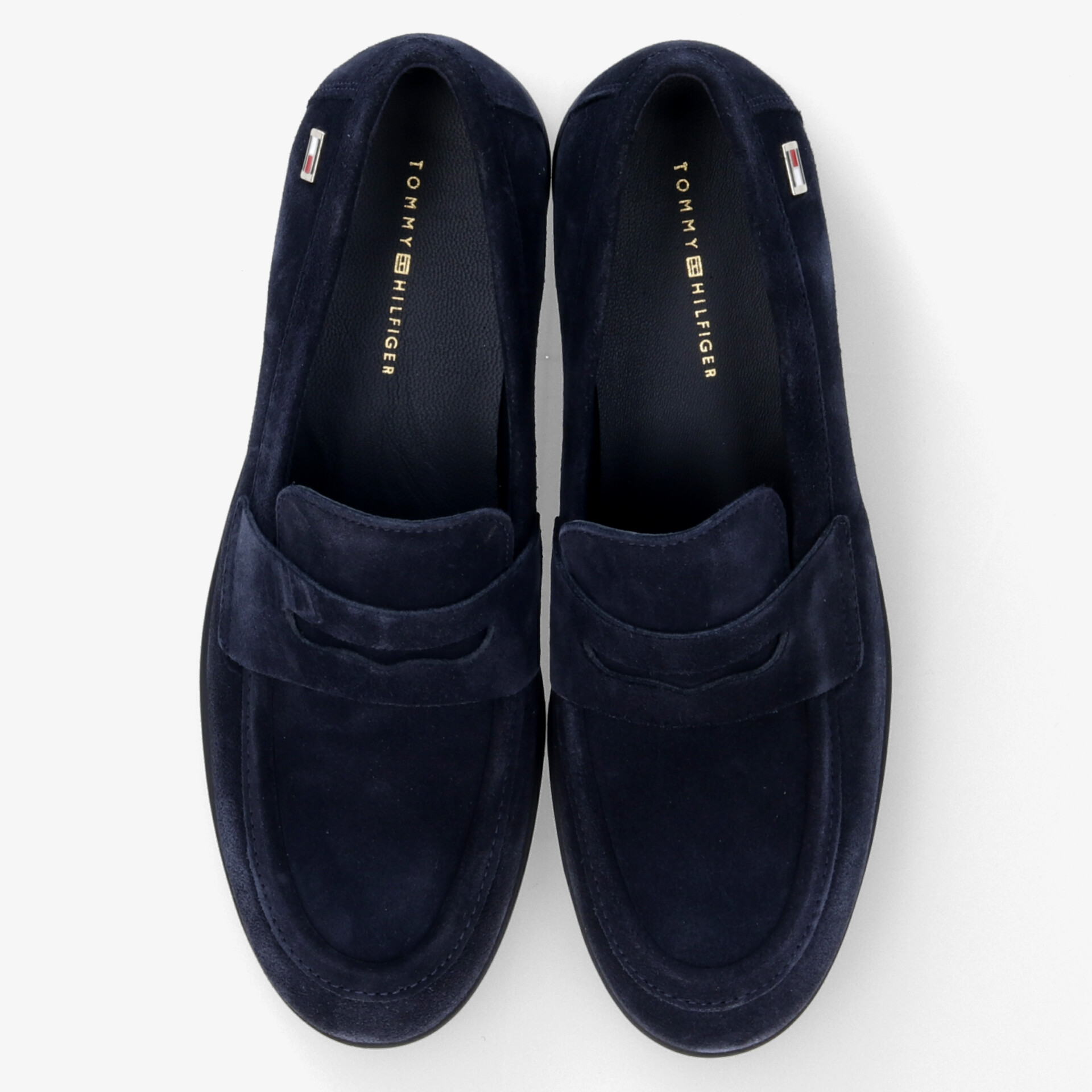 TOMMY HILFIGER Damen Slipper blau