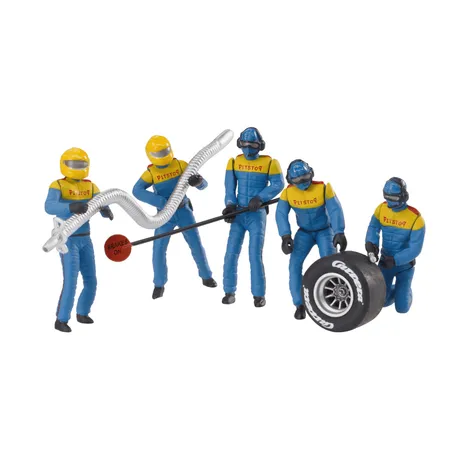 Carrera Digital 124, Digital 132 und EVOLUTION Figurensatz Mechaniker, blau