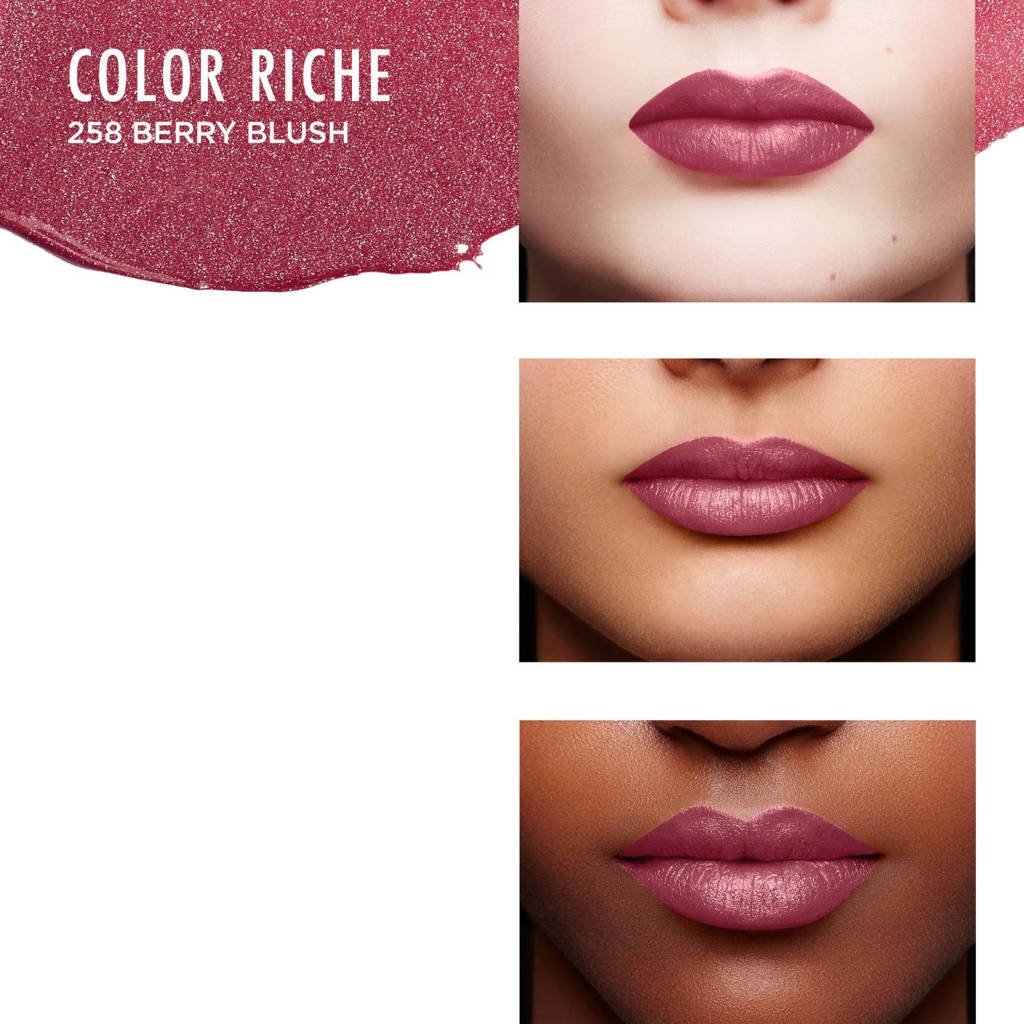 Heerlijke lippenstiftColor Riche lippenstift - 258 Berry Blush
