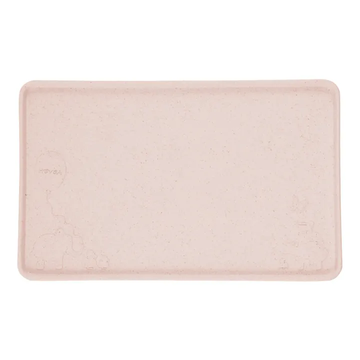 Hevea Set de table en caoutchouc naturel | Rose pêche