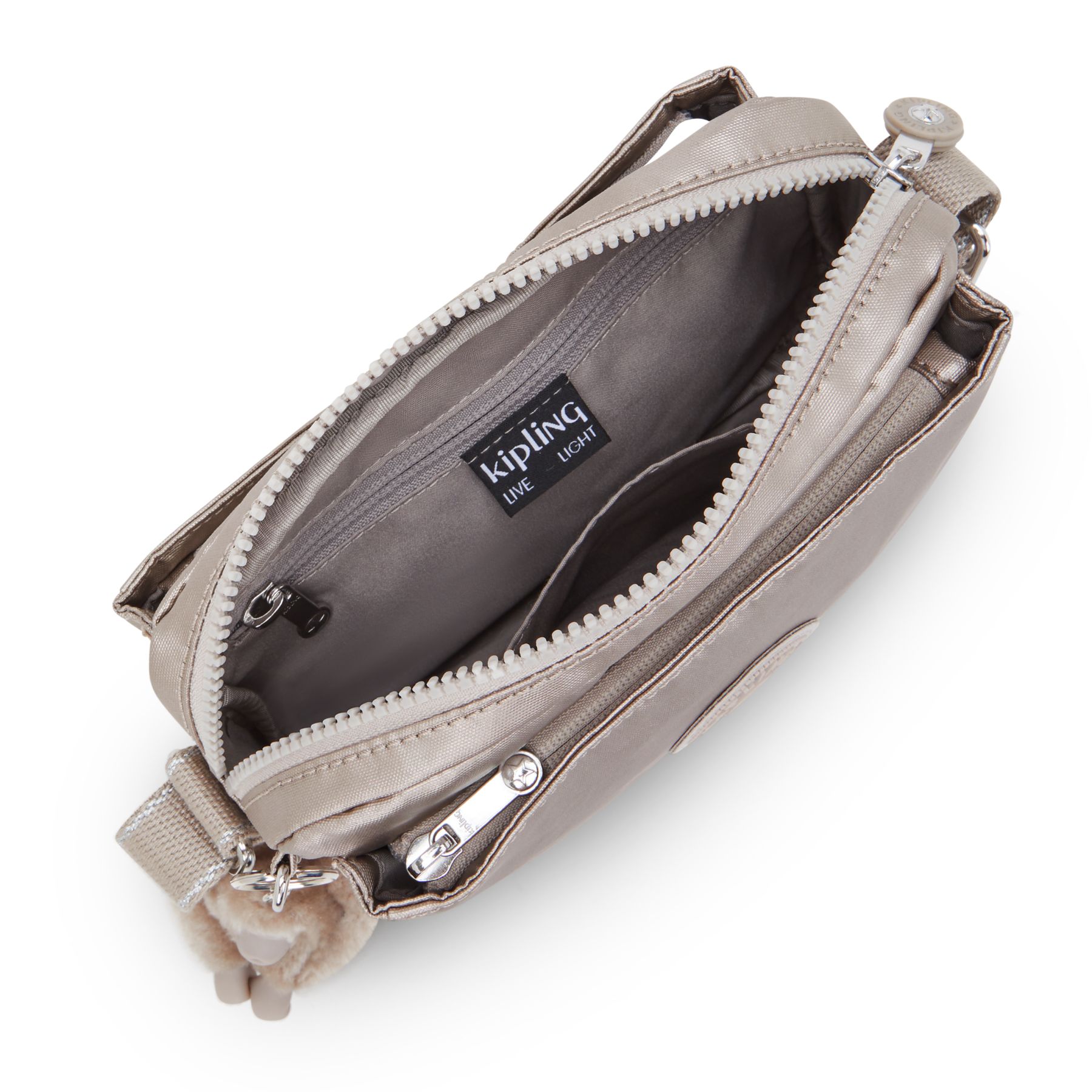 ABANU Mini Sac à Bandoulière avec Sangle Ajustable - Metallic Glow