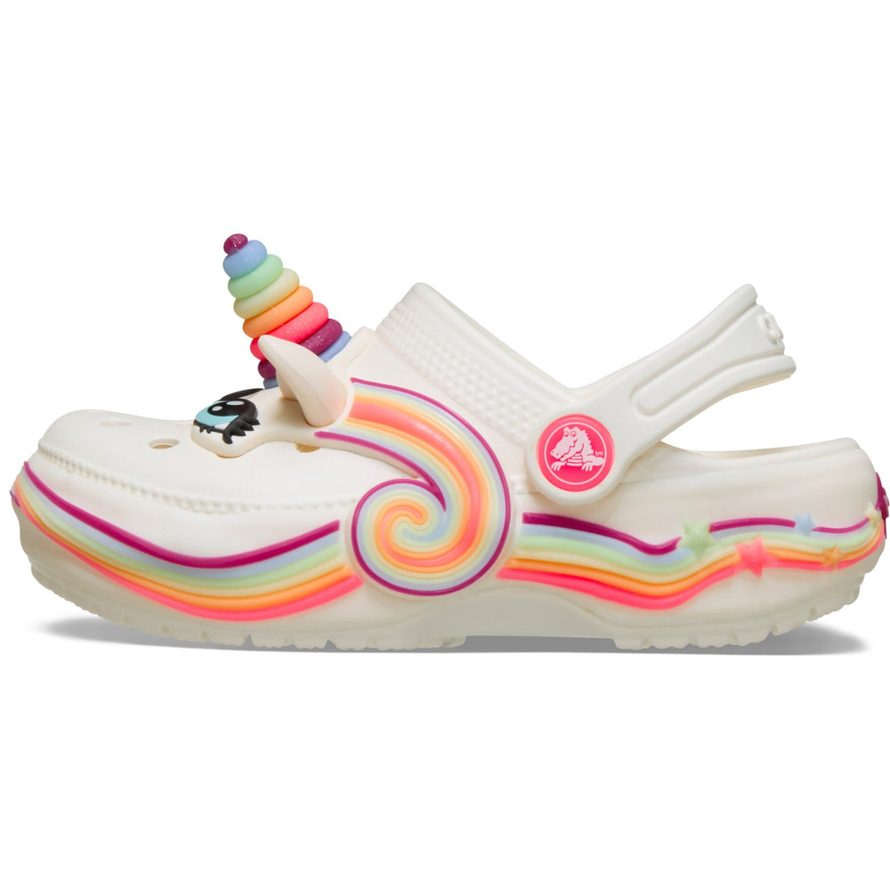 Køb Crocs Chalk Classic IAM Unicorn Lights CgT Chk