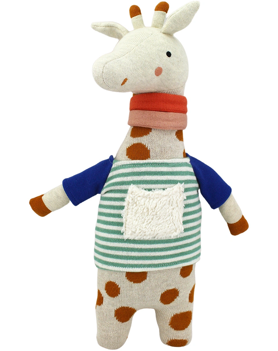 Kuscheltier GIRAFFE MAILA in bunt