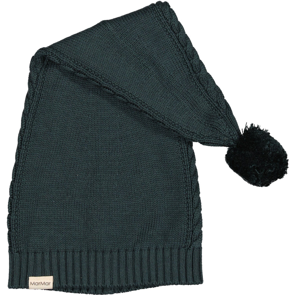Køb MarMar Cotton Rayon Knit Cable Pine Alfen Nissehue
