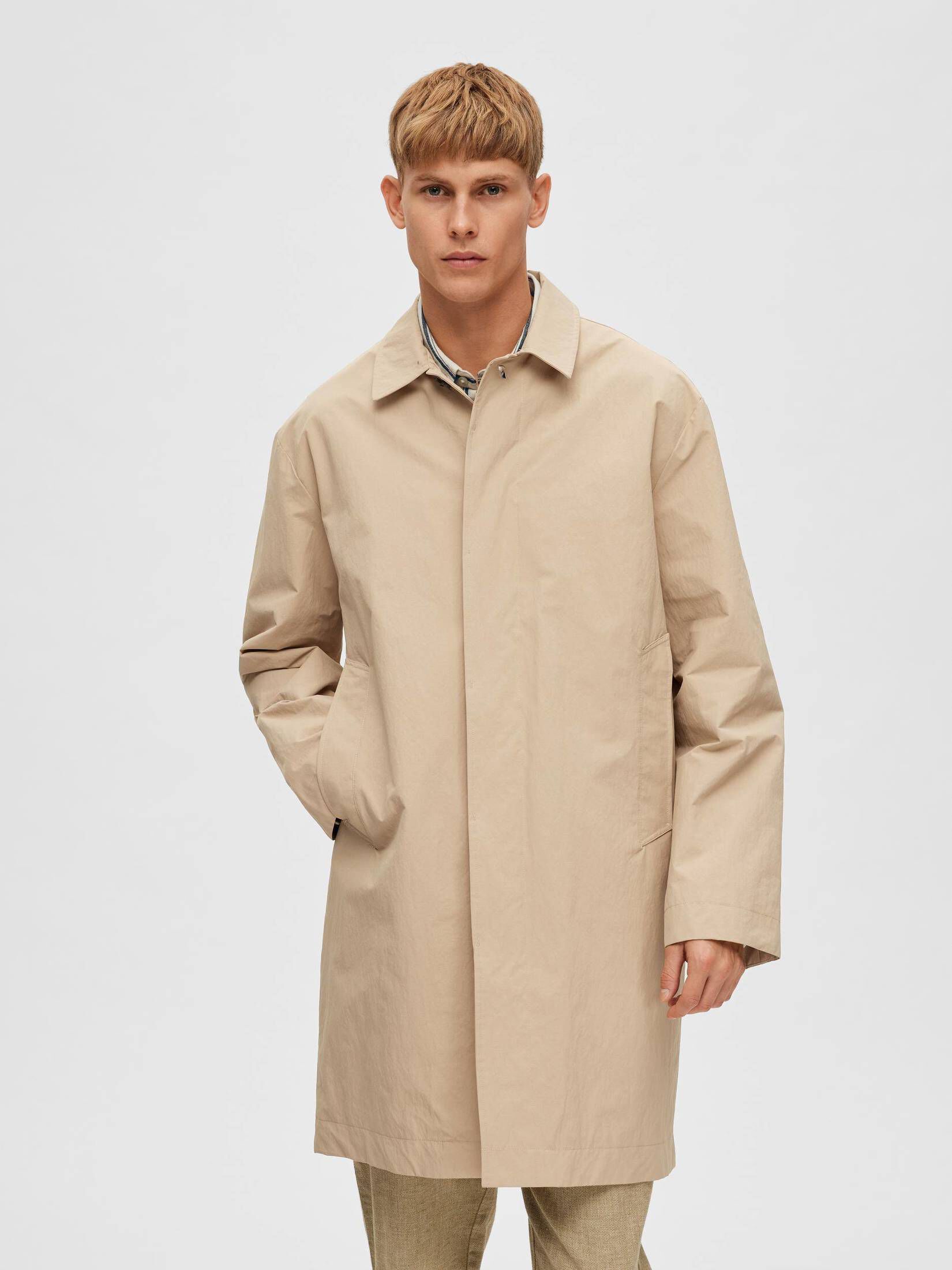 Selected Homme| Herren Kurzmantel SLHDALTON MAC COAT W NOOS